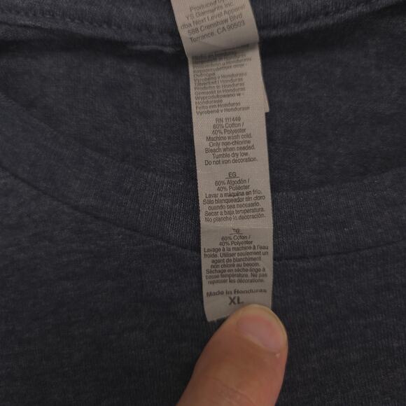 Dave Mathews Band Short Sleeve Graphic Crew Neck T Shirt Mens Size XL Navy Blue - Picture 3 of 9